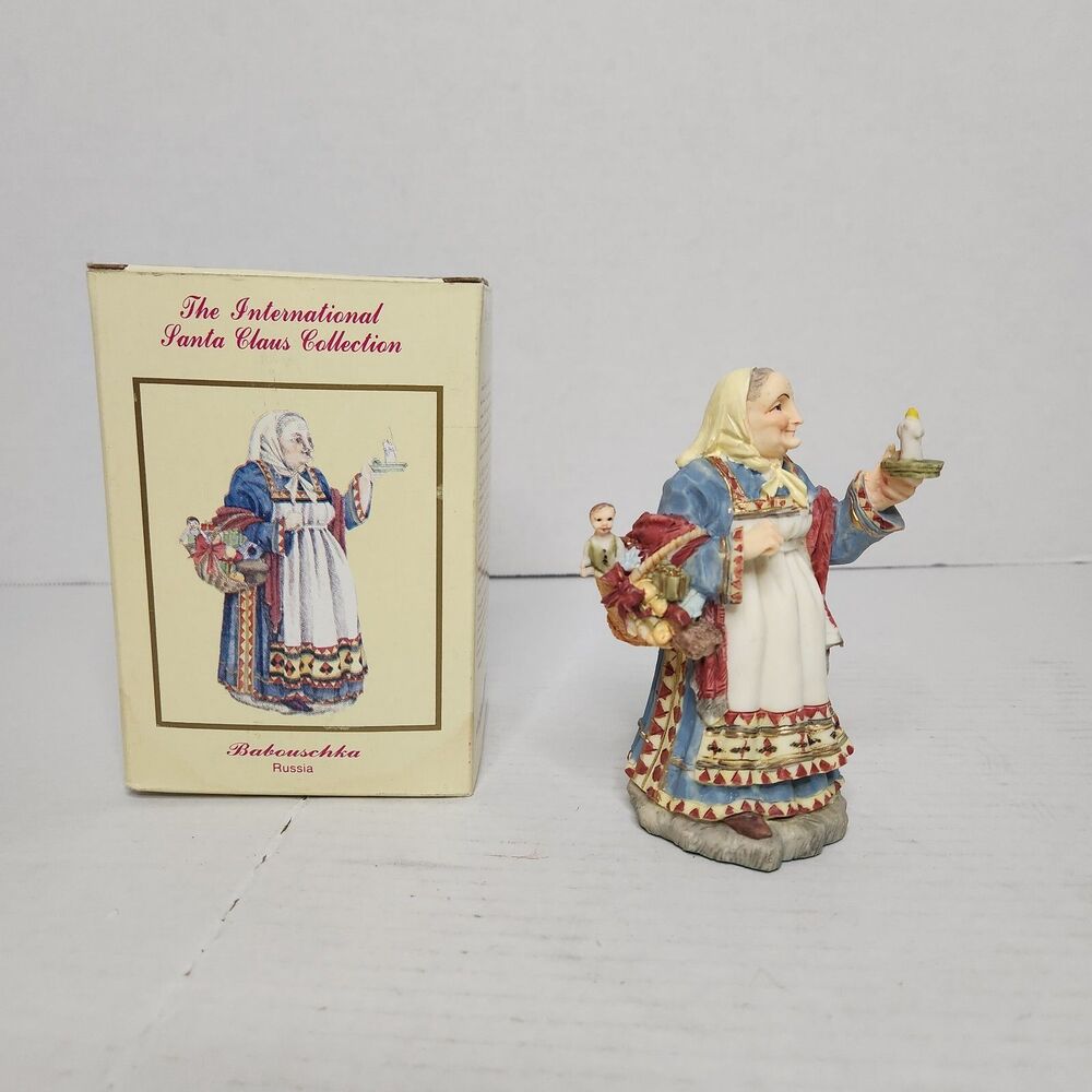 The International Santa Claus Collection SC03 RUSSIA Babouschka 1992 W/Box